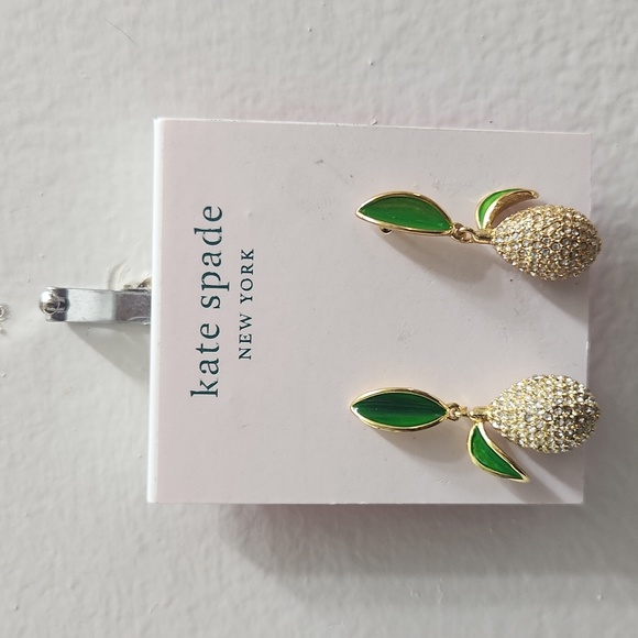 Jewelry - Kate Spade Picnic Perfect Lemon Drop earrings